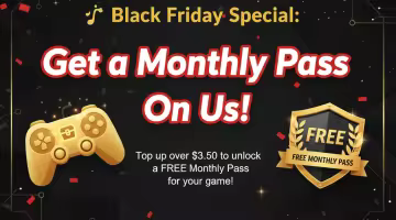 Black Friday Deal: Get a Free Monthly Pass over $3.50