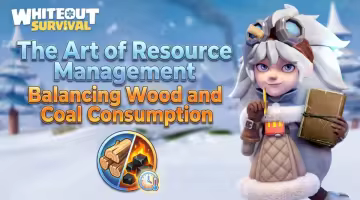 The Art of Resource Management: Balancing Wood and Coal Consumption.