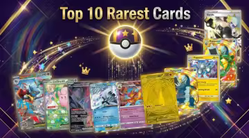 Top 10 Rarest Cards in Pokémon TCG Pocket